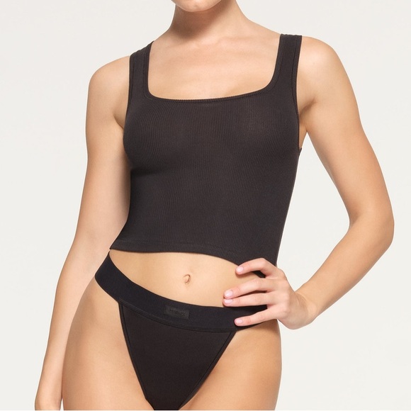 SKIMS cotton ribbed tank - Picture 4 of 4